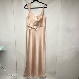 Elegant Cream Maxi Dress